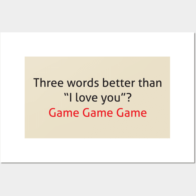 Gamer Funny Quotes Wall Art by trendybestgift